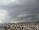 Shelf cloud y arcus en Alicante