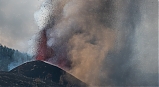 La furia diurna del volcan d e La Palma